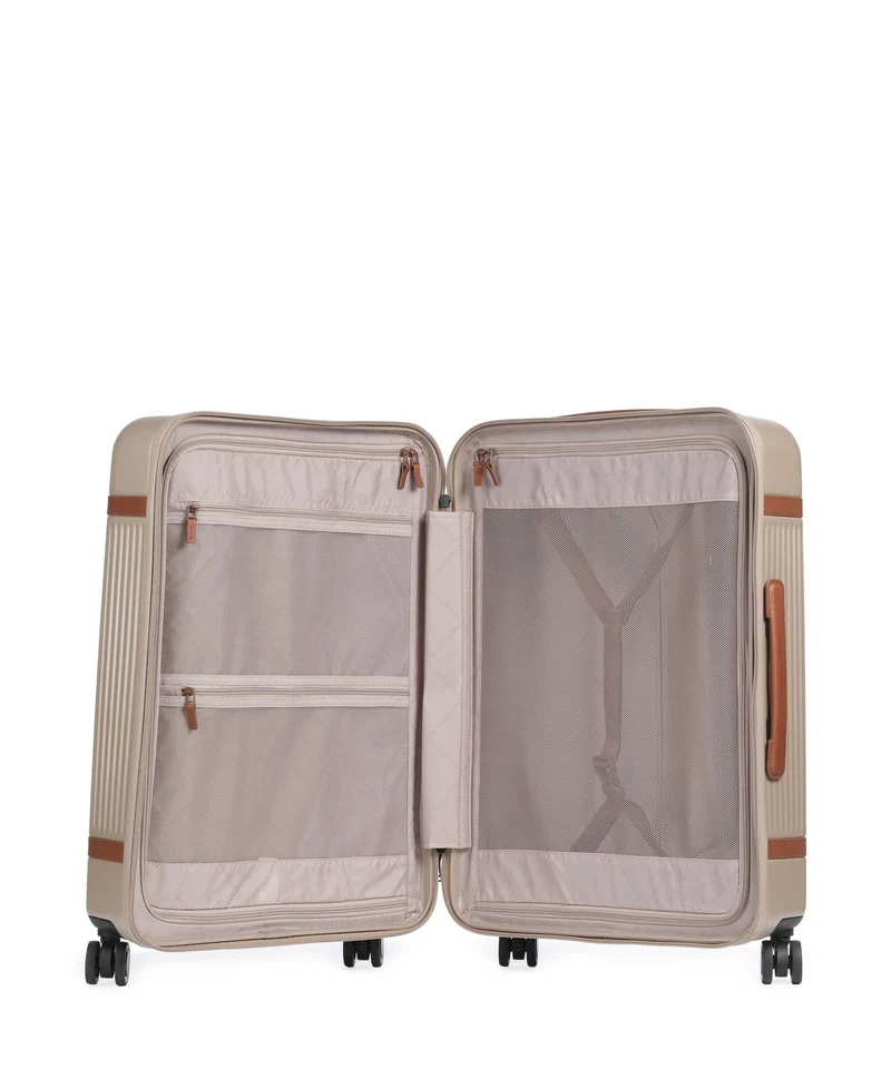 The Chesterfield Brand Zuna 4-Rollen Trolley Set champagne