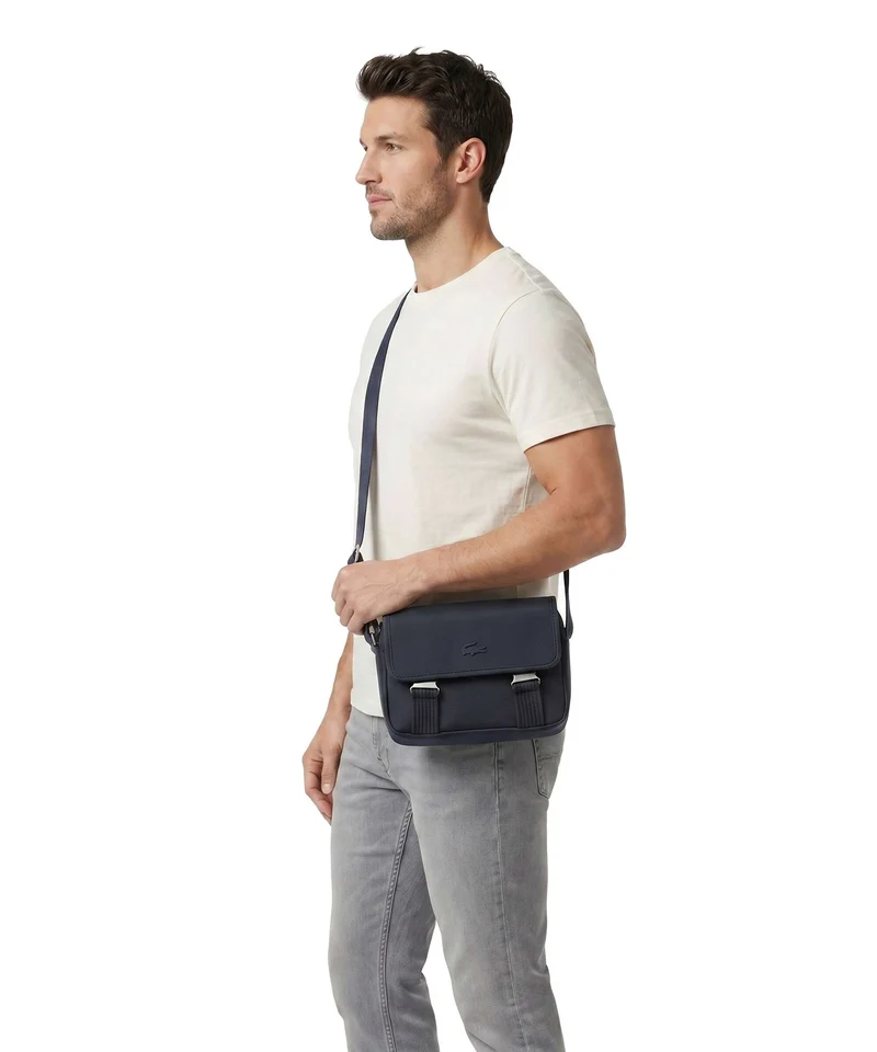 Lacoste Mens Classic Umhängetasche marine