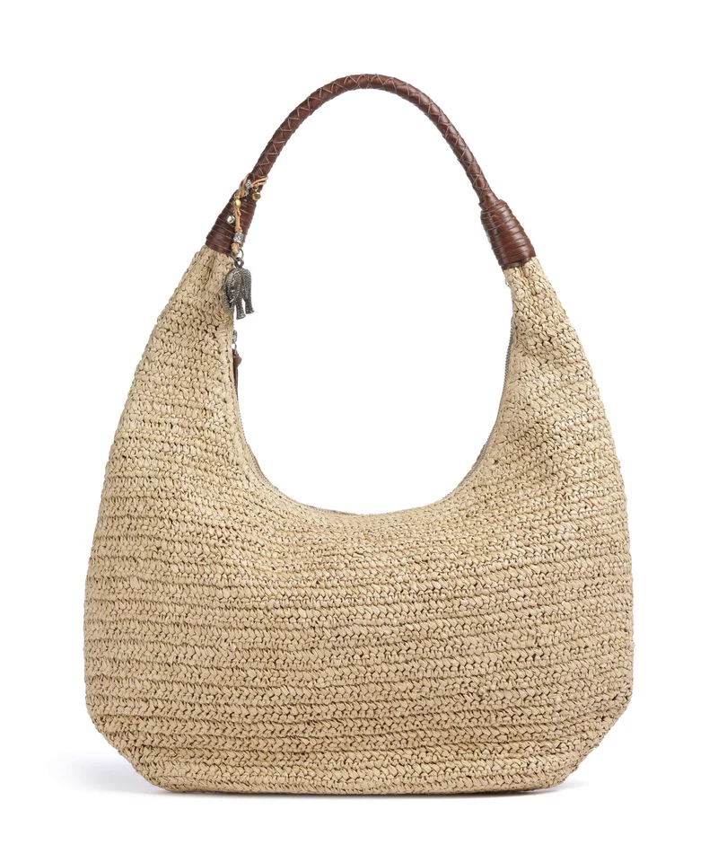 Anokhi Beuteltasche beige