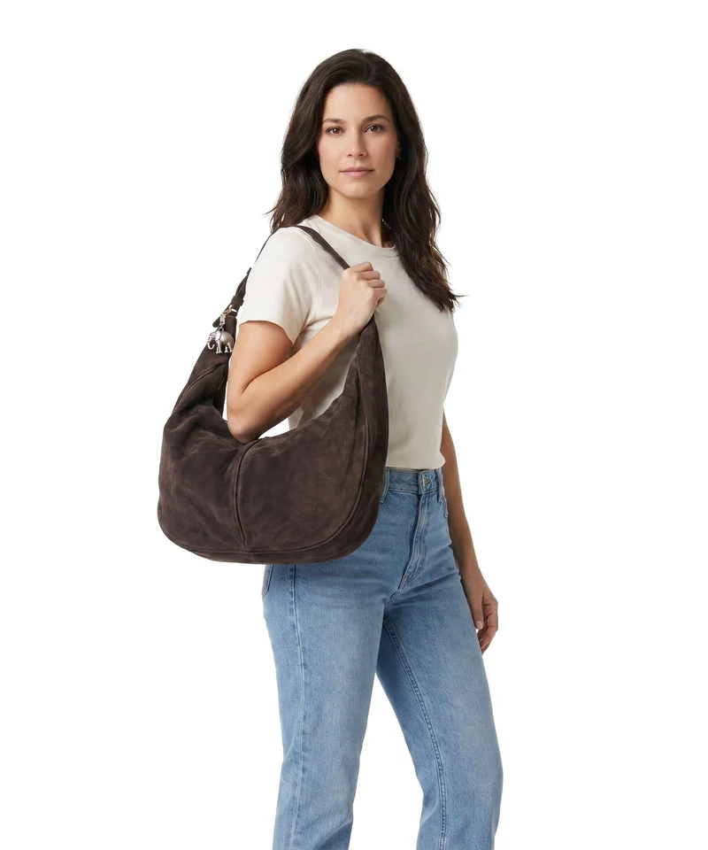 Anokhi Beuteltasche chocolate