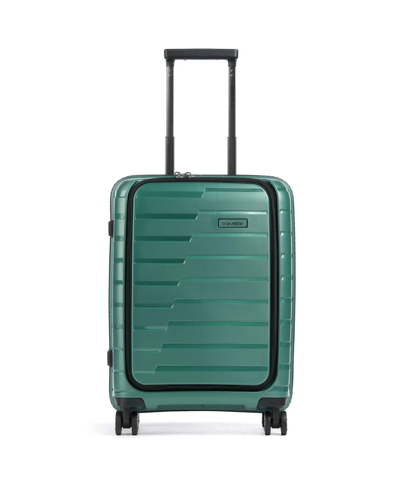 Travelite Air Base 4-Rollen Trolley smaragd