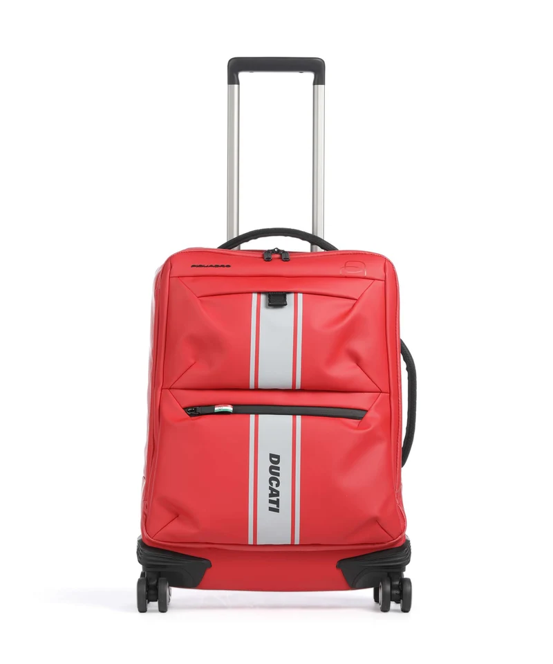 Piquadro Corner Special Ducati 4-Rollen Trolley red