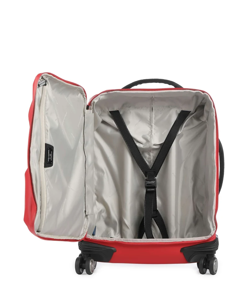 Piquadro Corner Special Ducati 4-Rollen Trolley red