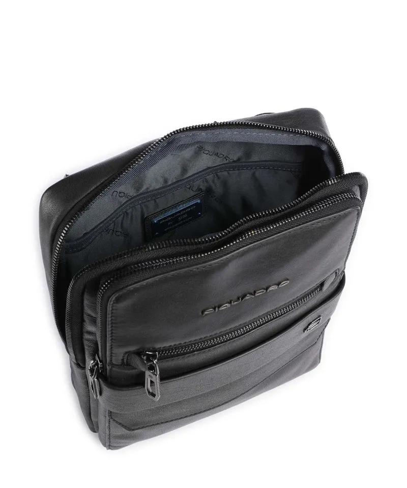 Piquadro Solm Umhängetasche black