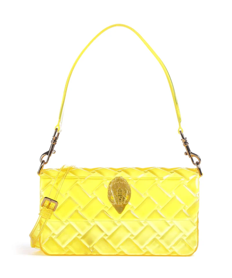 Kurt Geiger Jelly Kensington Schultertasche yellow