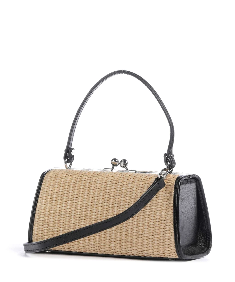 Vivienne Westwood Doll Frame XL Handtasche natural