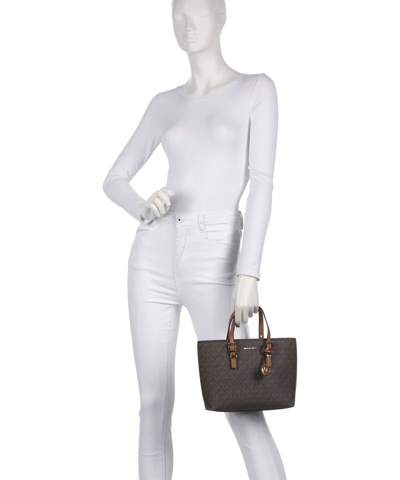Michael Kors Quinn Small Handtasche brown/acorn