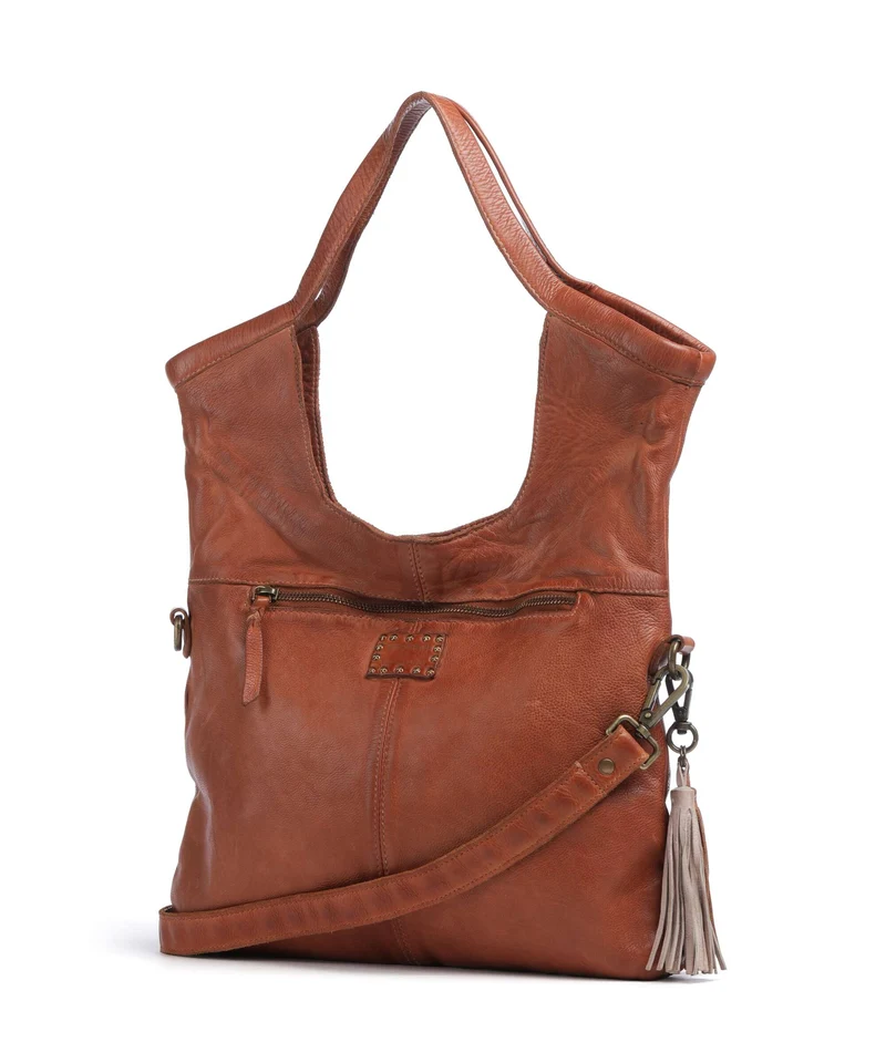 Taschendieb Wien Gutstrasse 2 Beuteltasche cognac