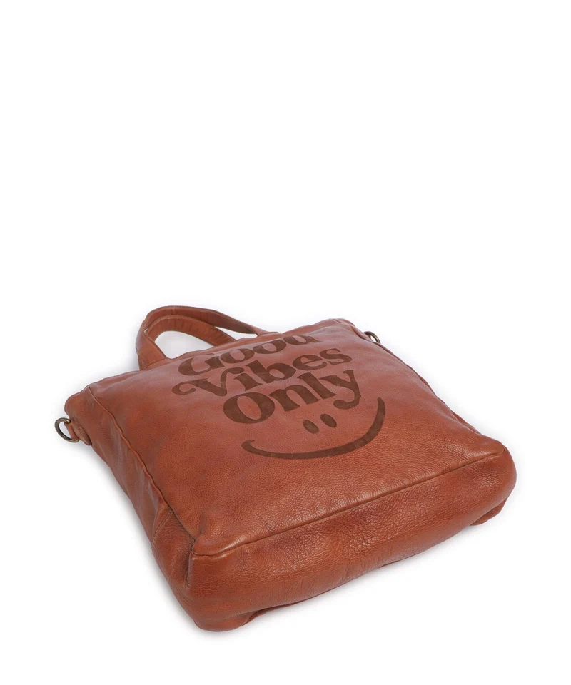 Taschendieb Wien Gutstrasse 1 Shopper cognac