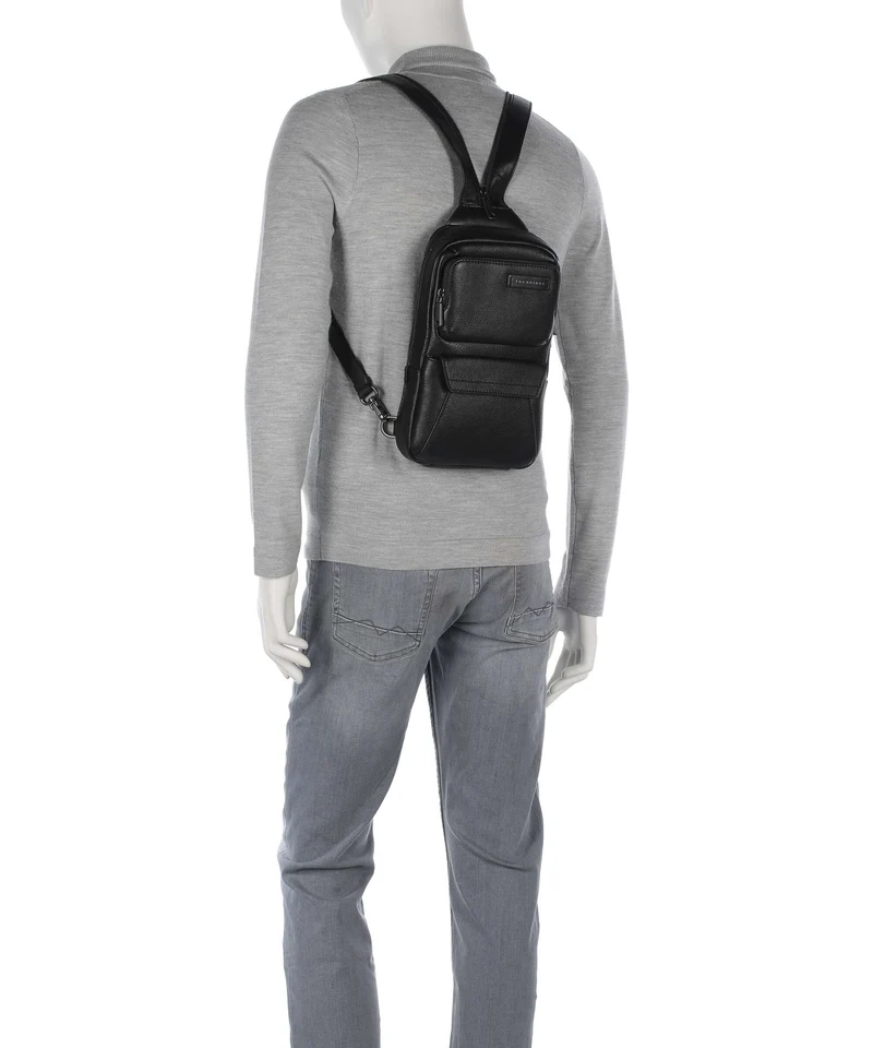 The Bridge Ludovico Slingbag nero