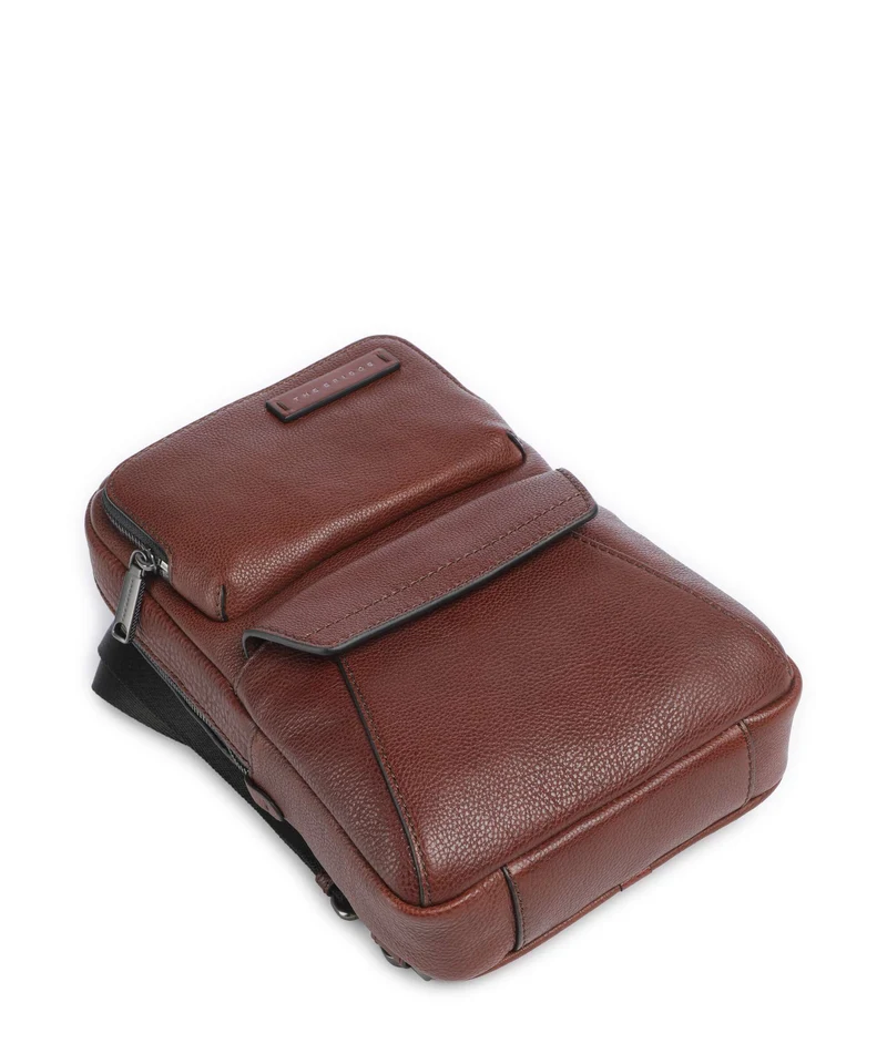 The Bridge Ludovico Slingbag marrone