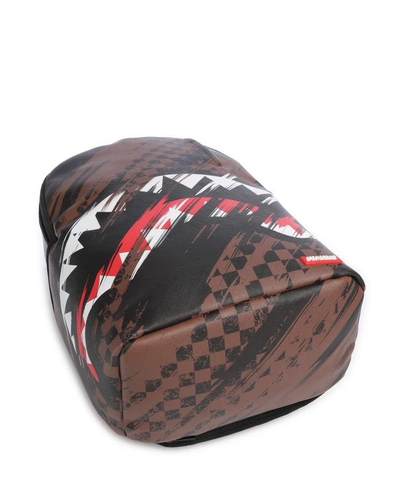 Sprayground Smeared Grunge Rucksack brown