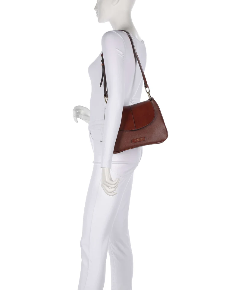 The Bridge Elisabetta Schultertasche marrone