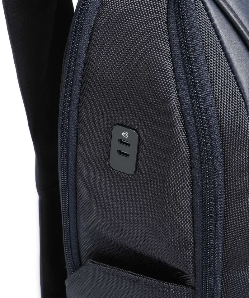Piquadro Lyss Easyjet Reiserucksack blue