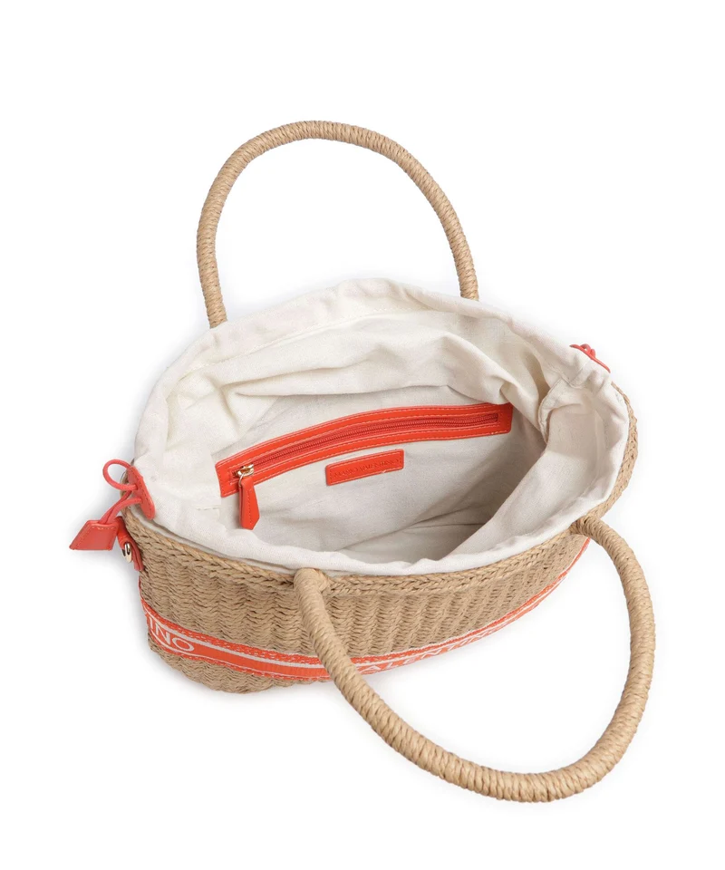 Valentino Bags Boho Handtasche naturale/arancio