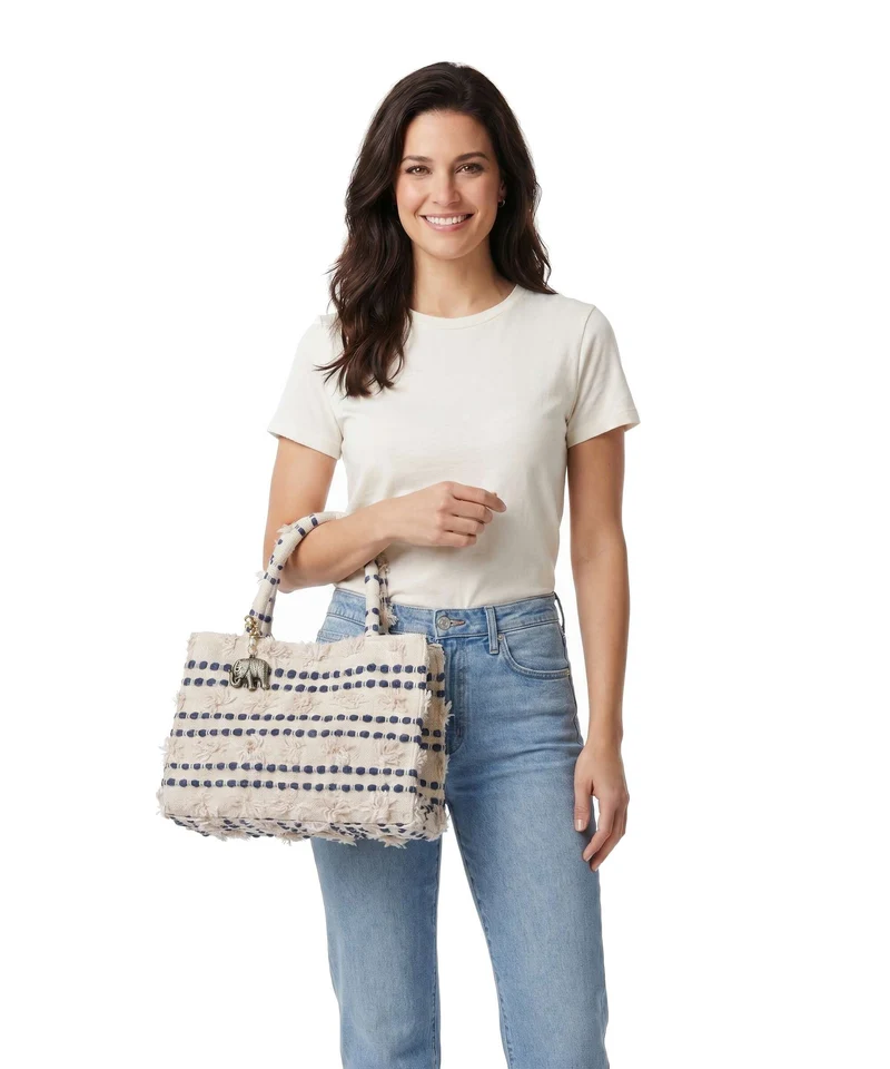 Anokhi Handtasche blue