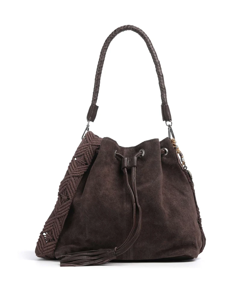 Anokhi Bucket Handtasche chocolate