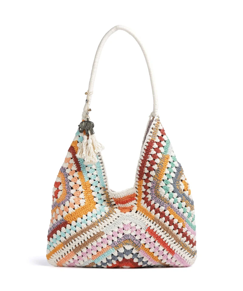 Anokhi Beuteltasche rainbow