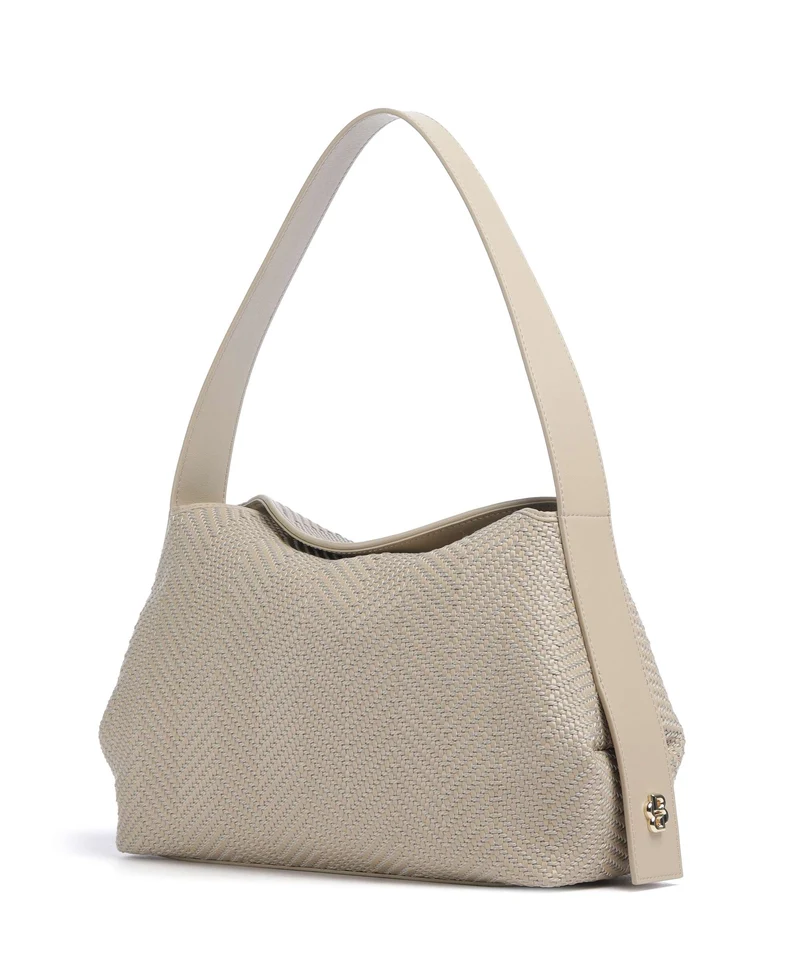 BOSS Caylie Schultertasche light beige