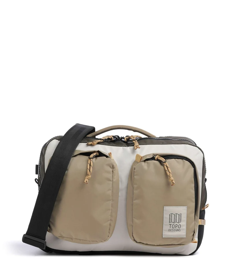 Topo Designs Global Aktentasche woodland/elmwood