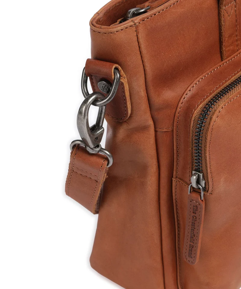 The Chesterfield Brand Wax Pull Up Cow Alicante Shopper cognac