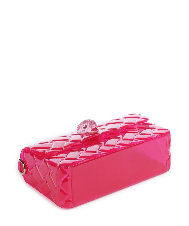 Kurt Geiger Jelly Kensington Schultertasche fuchsia