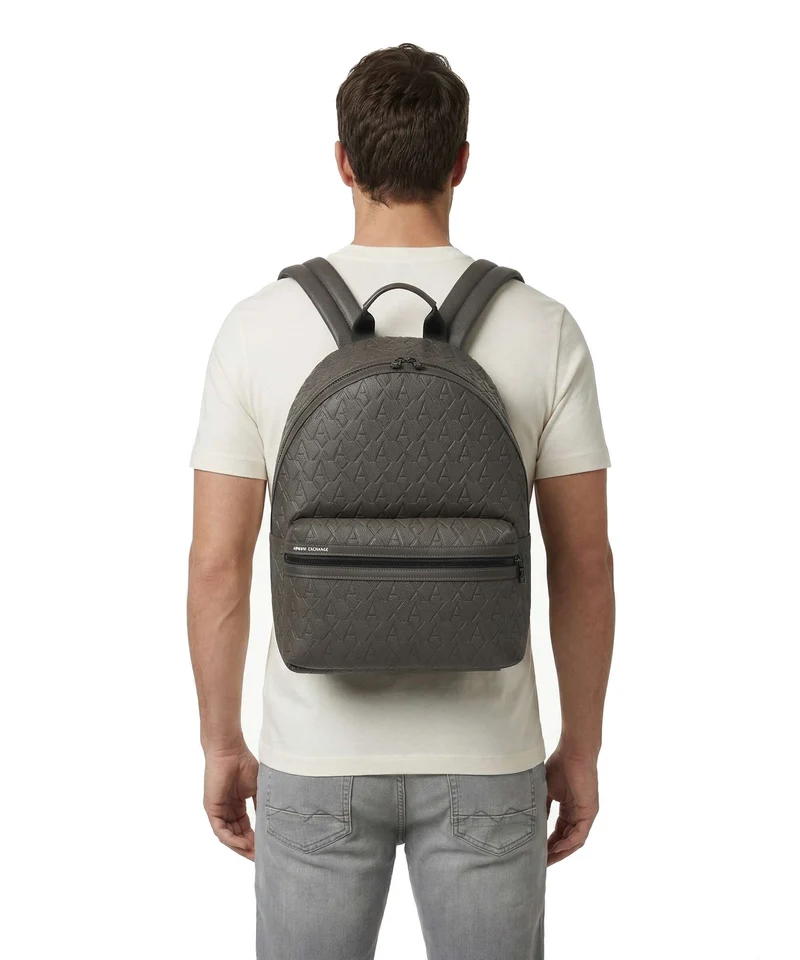 Armani Exchange Liam Rucksack major brown