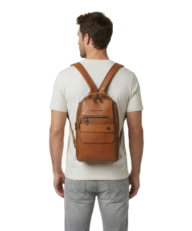 Piquadro Solm Slingbag beige
