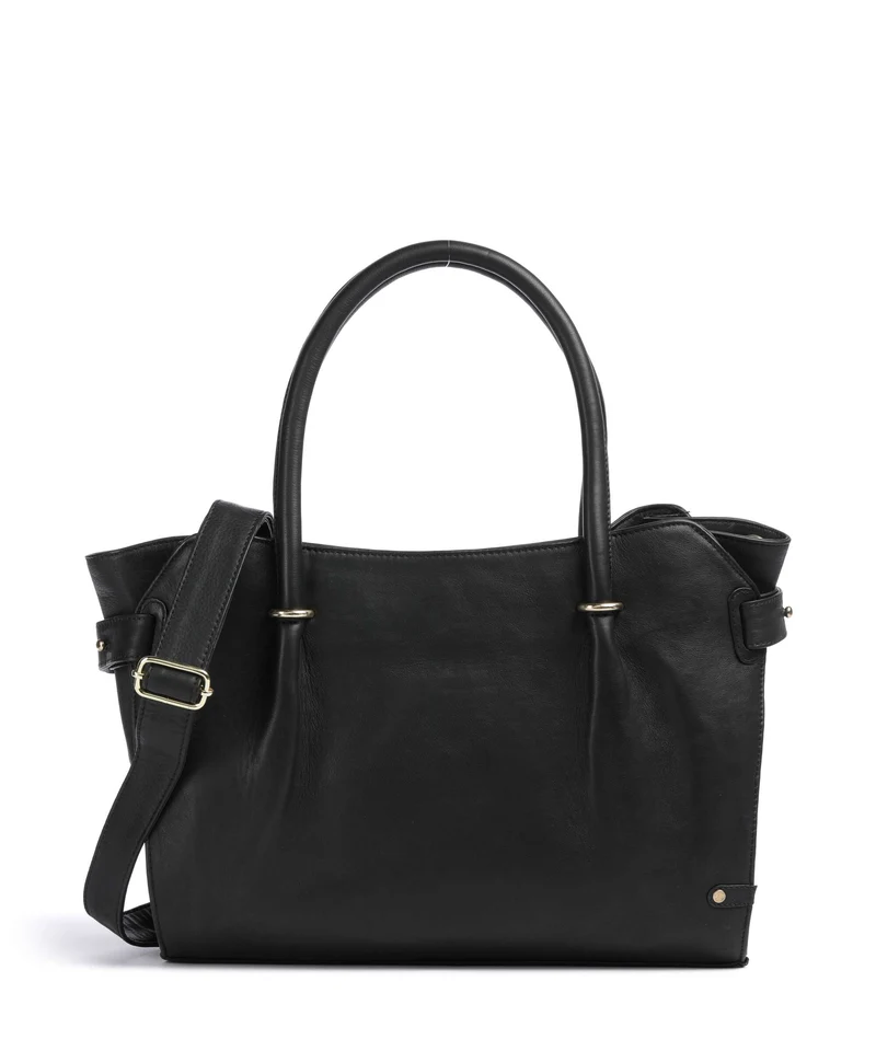 Depeche Golden Chic Shopper black