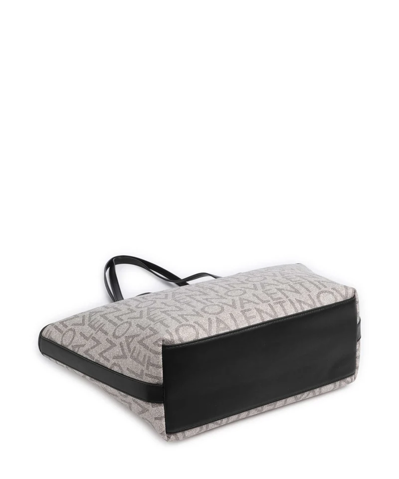 Valentino Bags Logo Shopper beige/nero