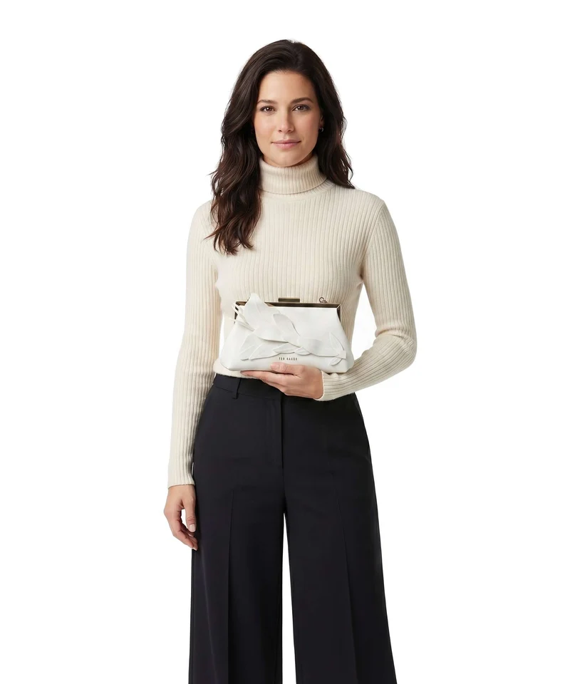 Ted Baker Flloria Umhängetasche ivory