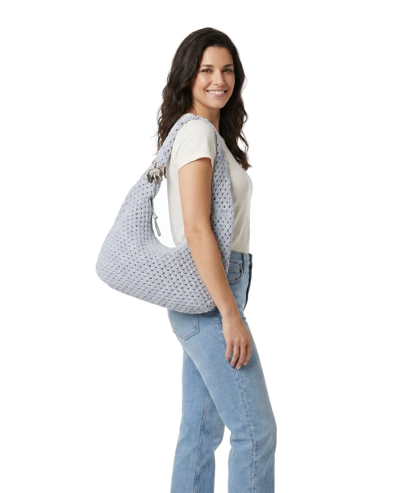 Anokhi Beuteltasche blue/ombre