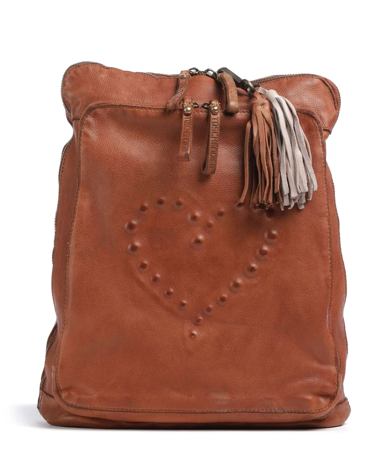 Taschendieb Wien Johnstrasse 2 Rucksack-Tasche cognac