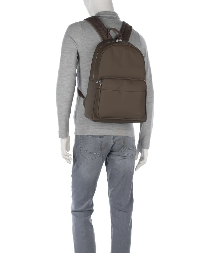 Lacoste Mens Classic Rucksack morel