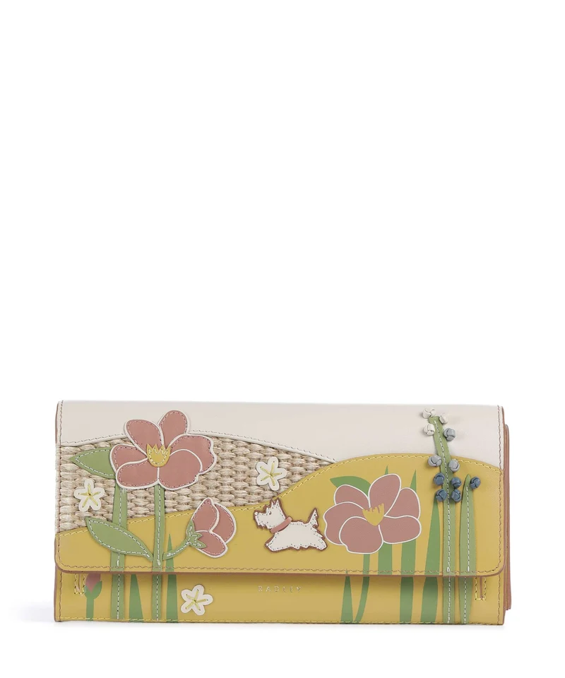 Radley London Spring Blooms Geldbörse salt