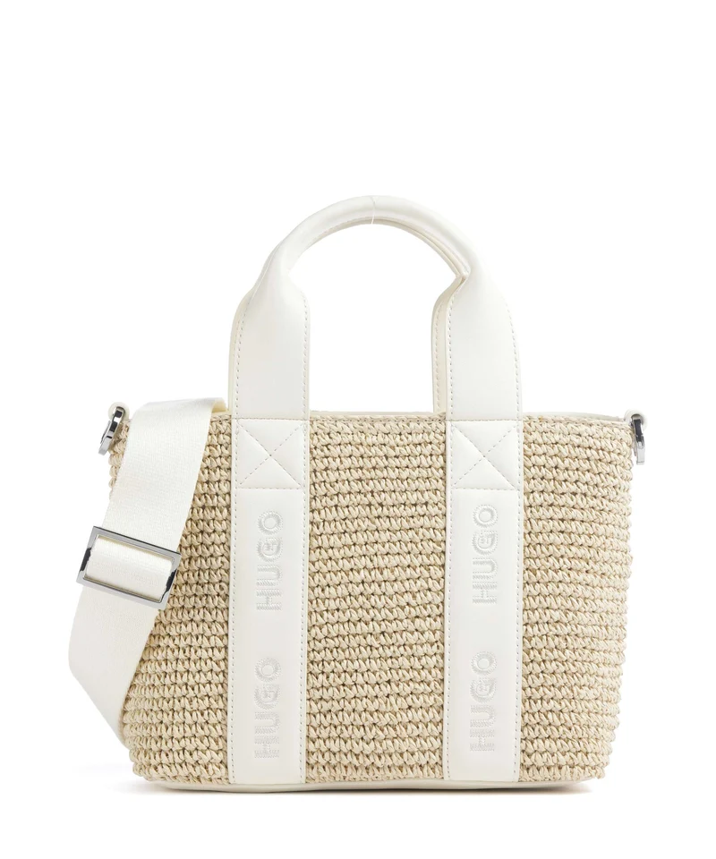 Hugo Becky Mini Handtasche open white