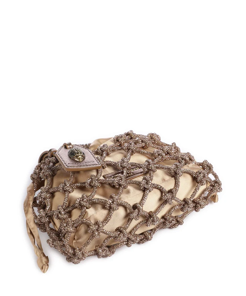 Kurt Geiger Macrame Small Handtasche bronze