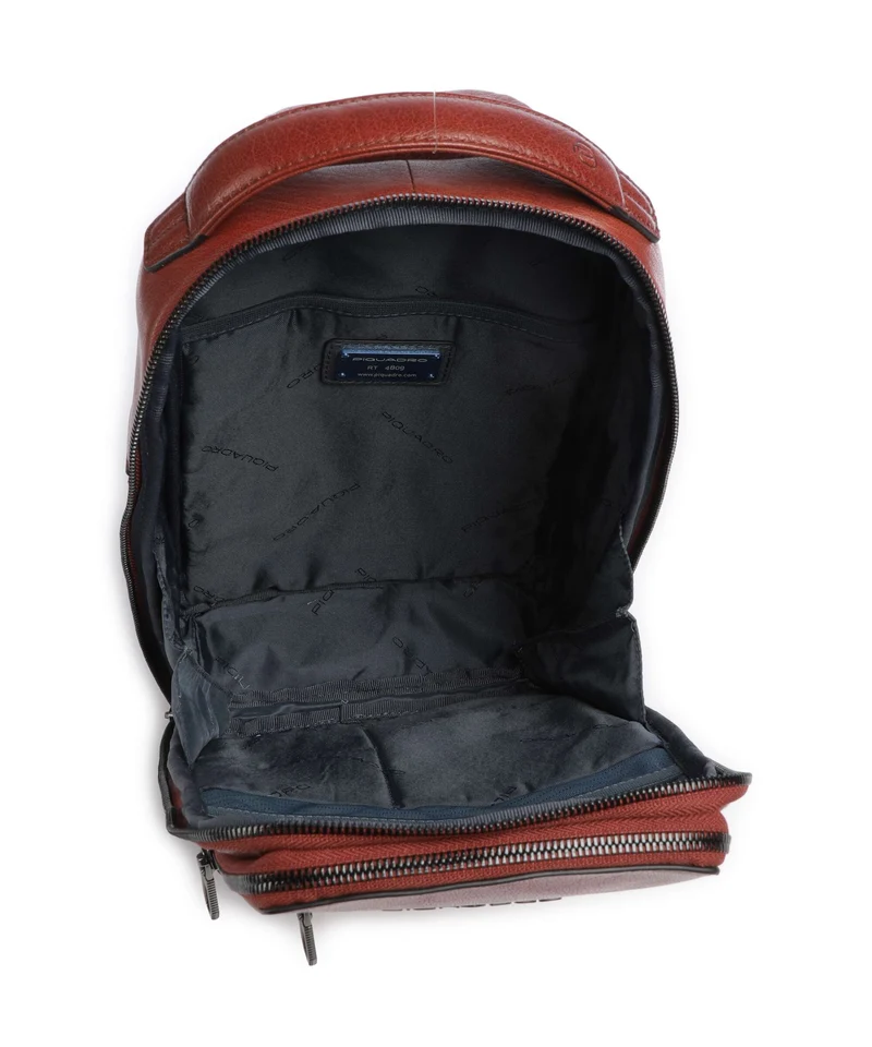 Piquadro Solm Slingbag cuoio