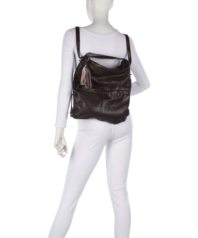 Taschendieb Wien Kaisterstrasse 3 Rucksack-Tasche mokka