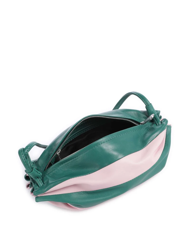 Marimekko Karla Pikku Umhängetasche light pink/dark green