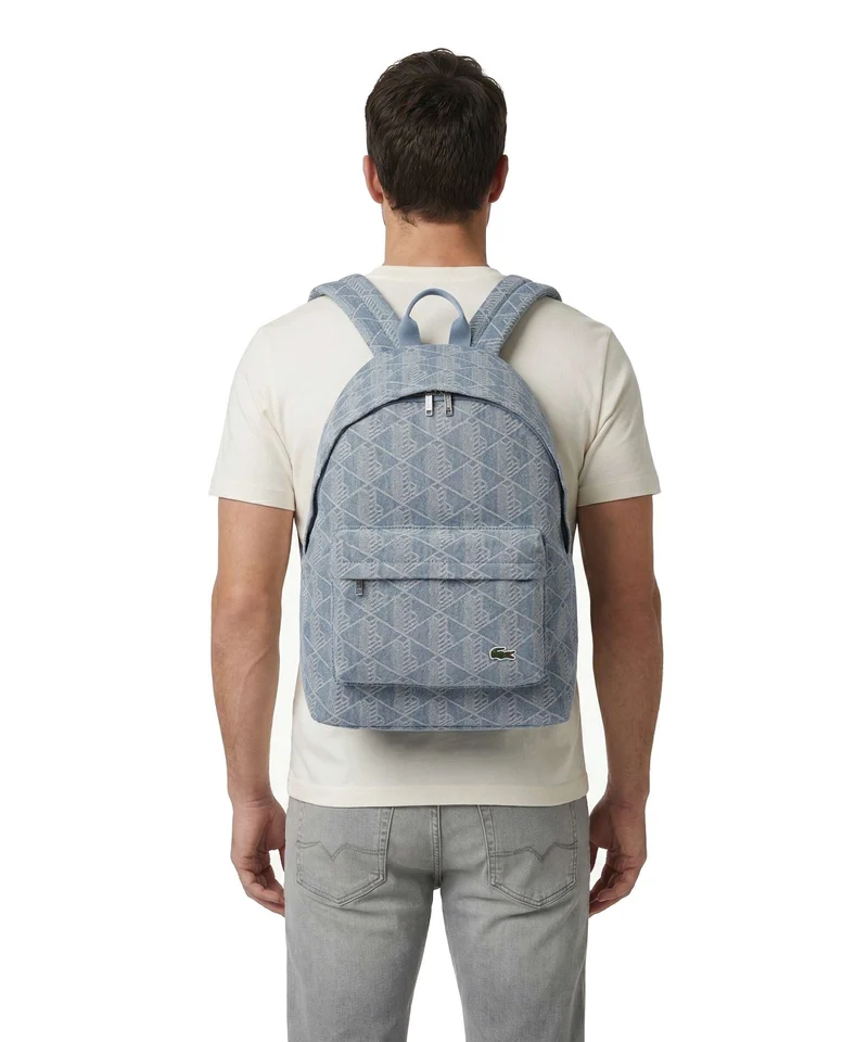 Lacoste Neocroc Jacquard Rucksack tradewinds