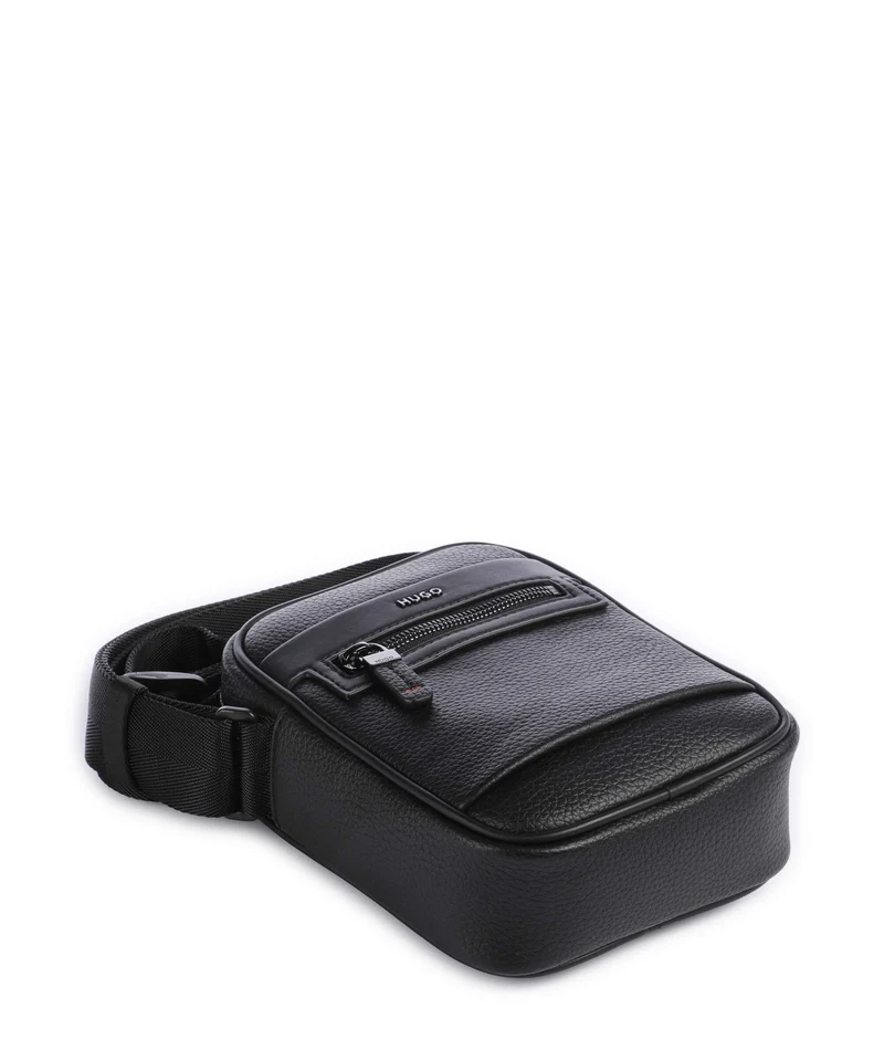 Hugo Huke Umhängetasche black