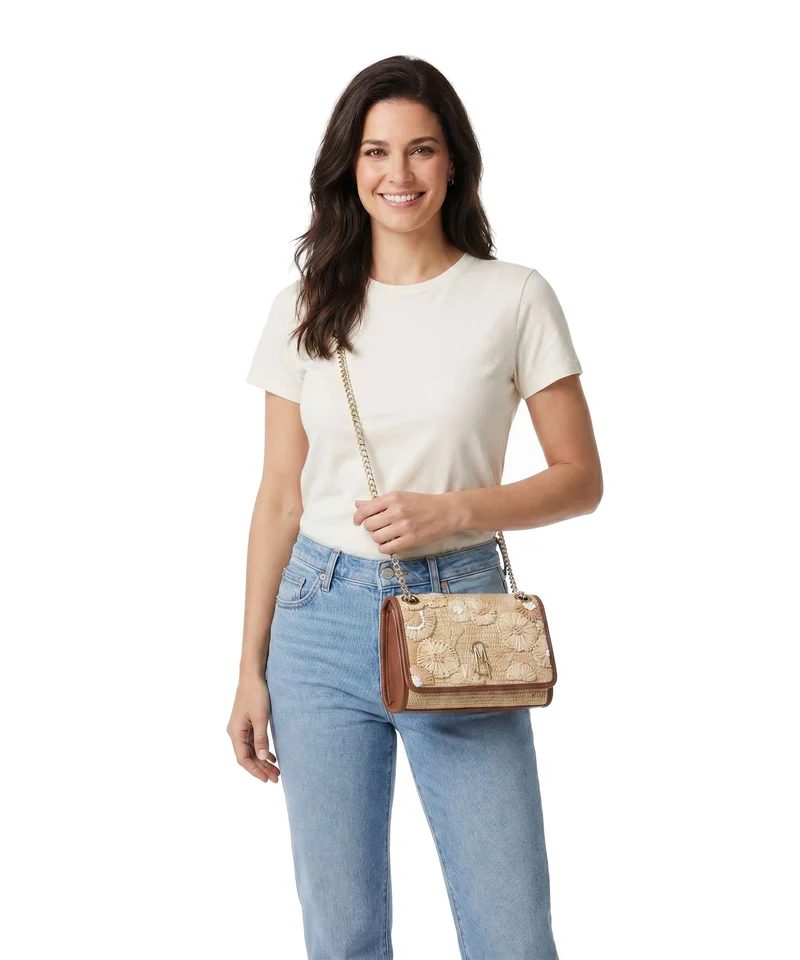Steve Madden BRAMON-E Umhängetasche cognac
