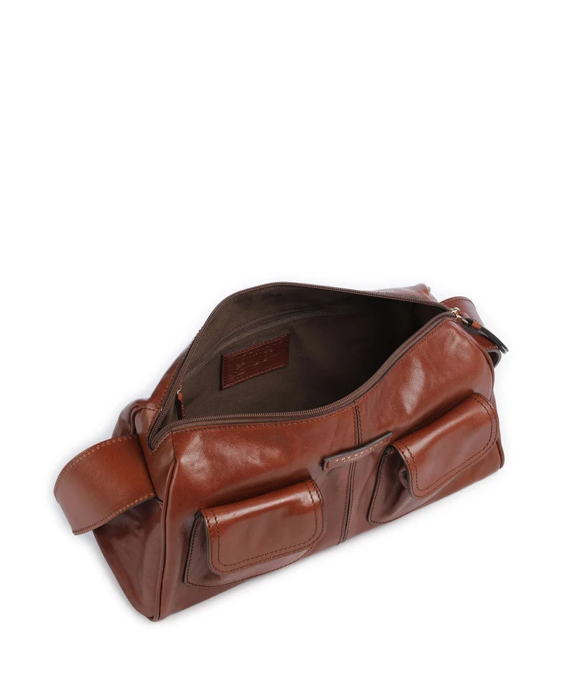 The Bridge Flora Schultertasche marrone