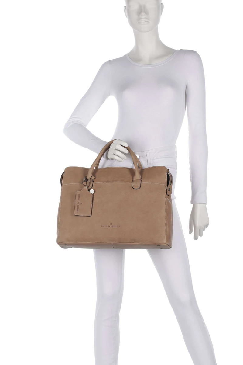 Castelijn & Beerens Carisma Laptoptasche beige