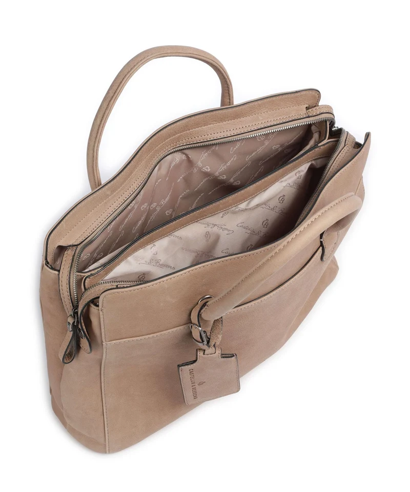 Castelijn & Beerens Carisma Laptoptasche beige