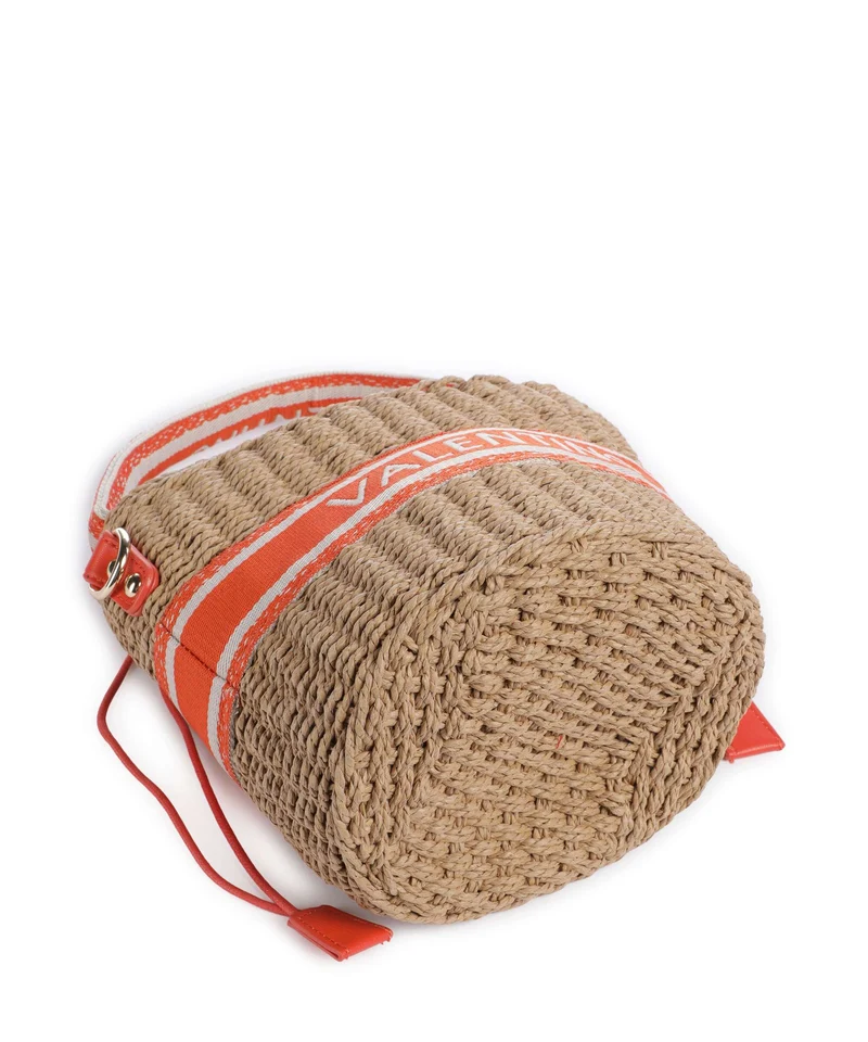 Valentino Bags Boho Bucket Handtasche naturale/arancio