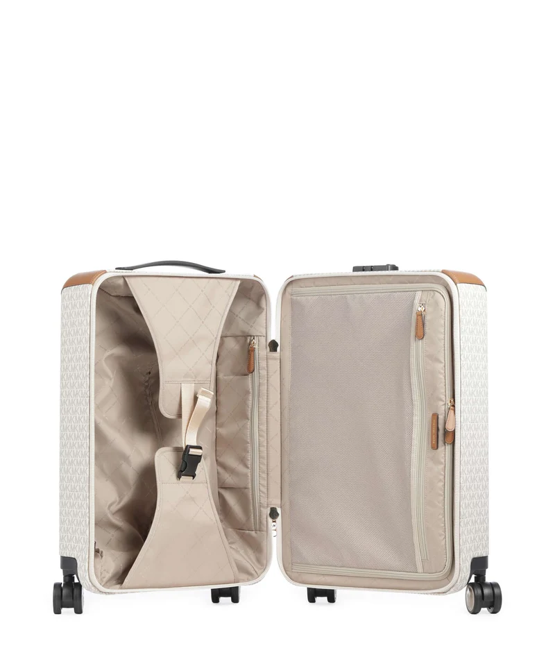 Michael Kors Travel 4-Rollen Trolley vanilla/acrn