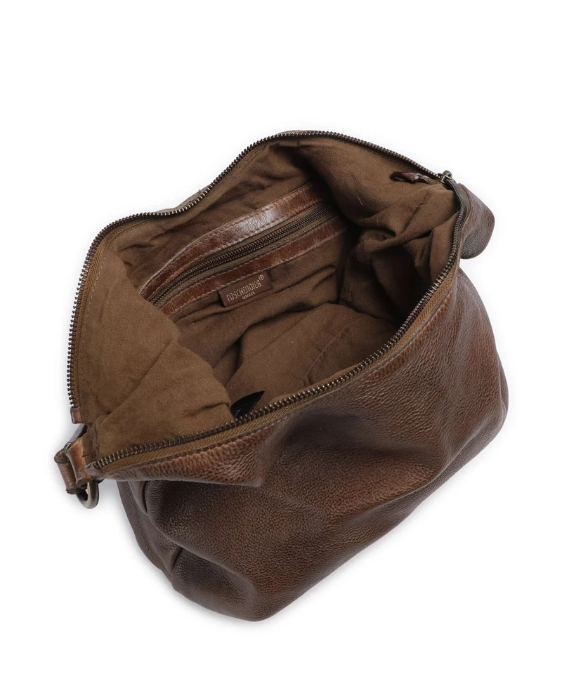 Taschendieb Wien Löwengasse 5xx Beuteltasche nougat