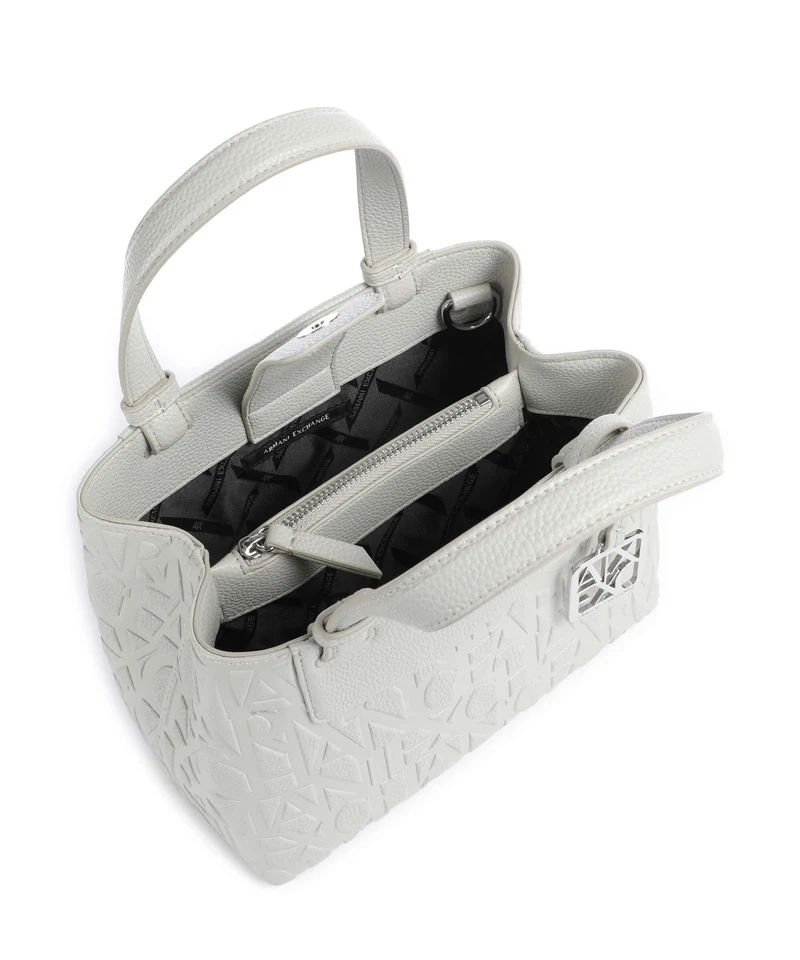 Armani Exchange Liz Monogram S Handtasche dust